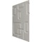 Ekena Millwork 11 7/8in. W x 11 7/8in. H Oslo EnduraWall Decorative 3D Wall Panel Covers 0.98 Sq. Ft. WP12X12OSDST - alternate 3